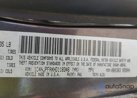 2017 Jeep Patriot Latitude from USA, damaged, VIN 1C4NJPFAXHD118346